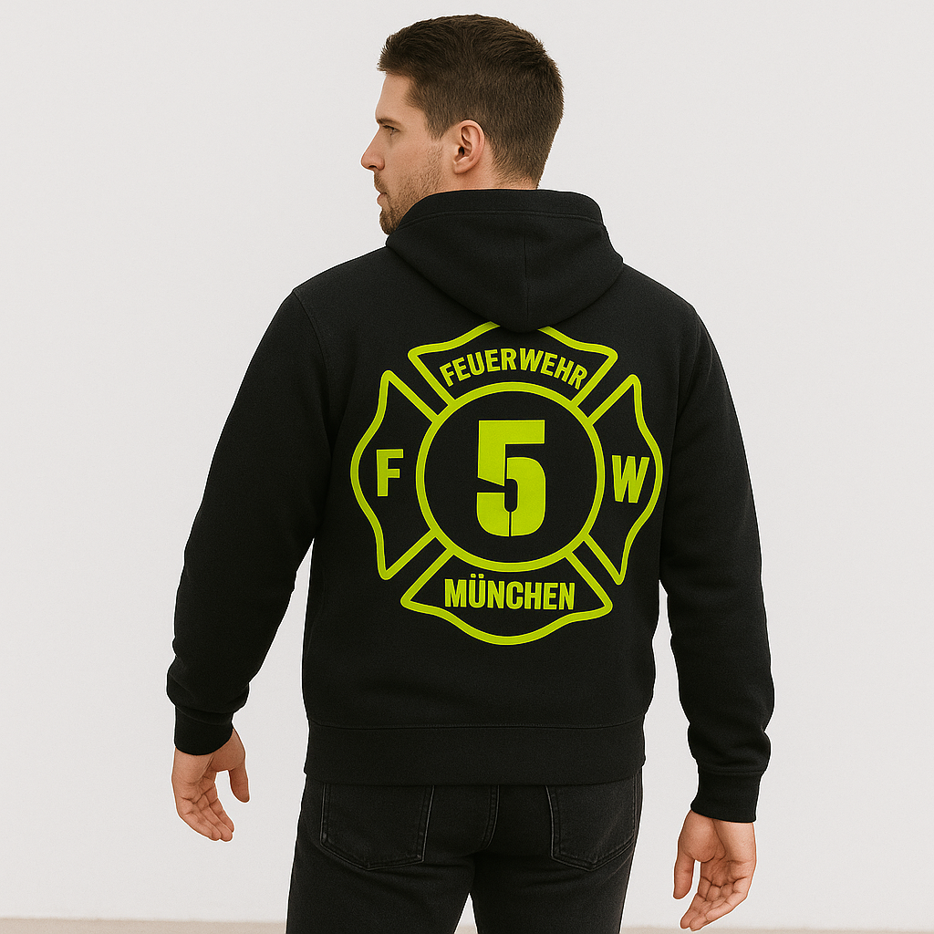 Feuerwehr Wappen Hoodie